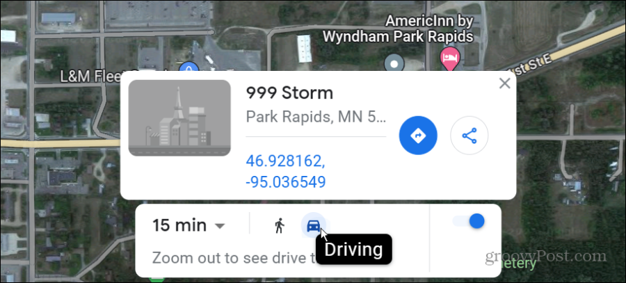 soltar el segundo pin de Google Maps