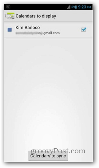 Sincronizar múltiples calendarios en Android 4.0 (Ice Cream Sandwich)