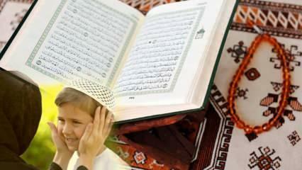 ¿Cómo ser un recuerdo, cuál es la edad para iniciar la memorización? Hafiz entrenando en casa y memorizando el Corán