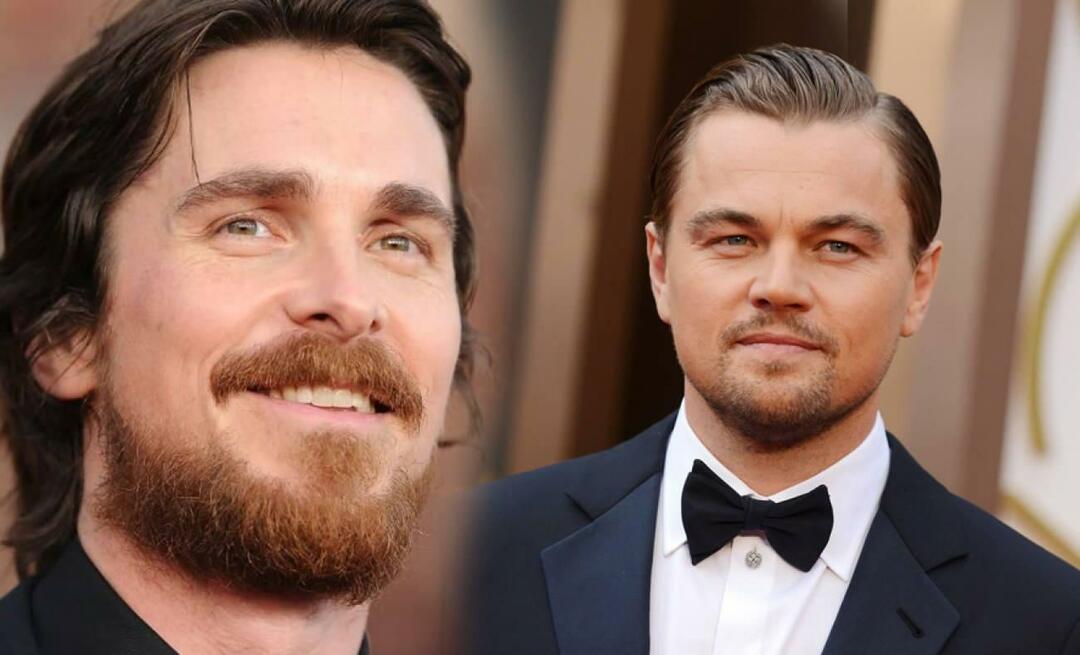 ¡Increíble confesión de Leonardo DiCaprio de Christian Bale! "Se lo debo a su negativa"