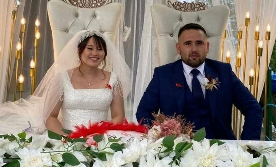 ¡Una historia de amor de Japón a Turquía! Novia de Japón a Ordu