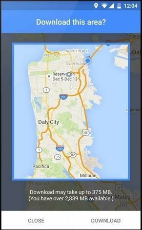 Cómo usar los nuevos mapas sin conexión de Google actualizados en Android