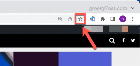 Icono de marcador de Google Chrome