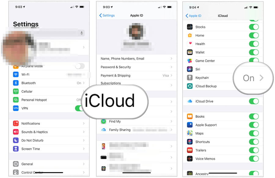 Configuración de iCloud Keychain para iOS