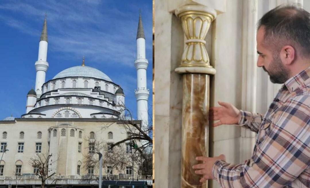 ¡La mezquita Izzet Pasha en Elazig no se vio afectada por 3 terremotos gracias a sus columnas de equilibrio!