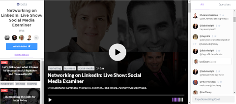 Podcast de LinkedIn en Blab