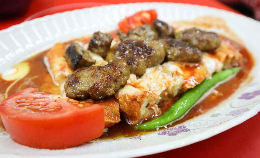 ¿Cómo hacer kebab balaban de Eskisehir? La mejor receta de albóndigas agridulces