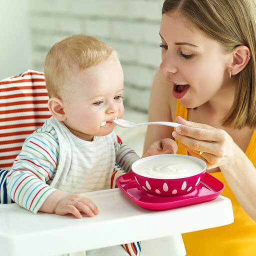 Receta de comida para el aumento de peso en infantes