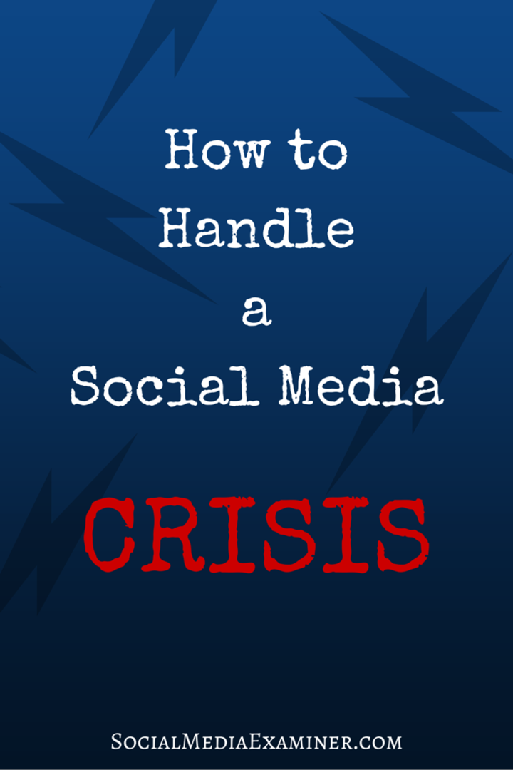 cómo manejar una crisis de redes sociales