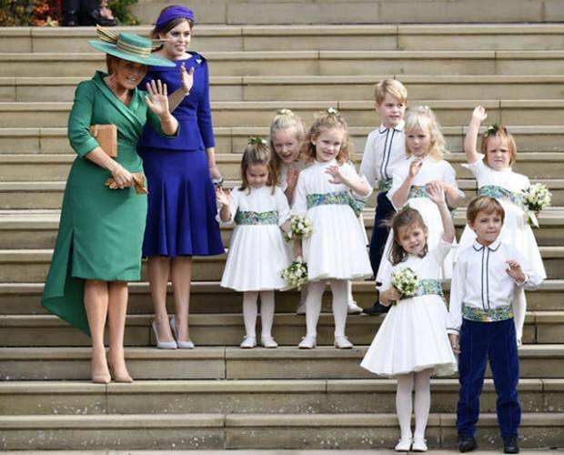 El dúo más comentado en la prensa británica: el príncipe George y la princesa Charlotte
