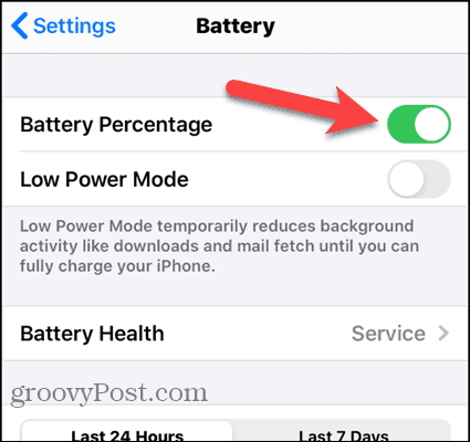 Activa el porcentaje de batería en el iPhone 7