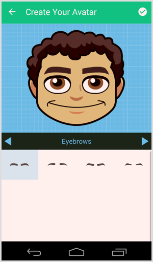 bitmoji personalizar avatar