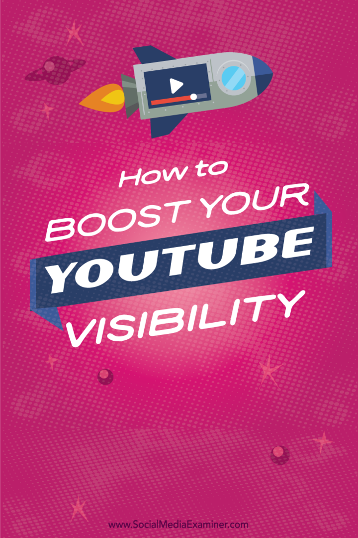 cómo aumentar la visibilidad de youtube
