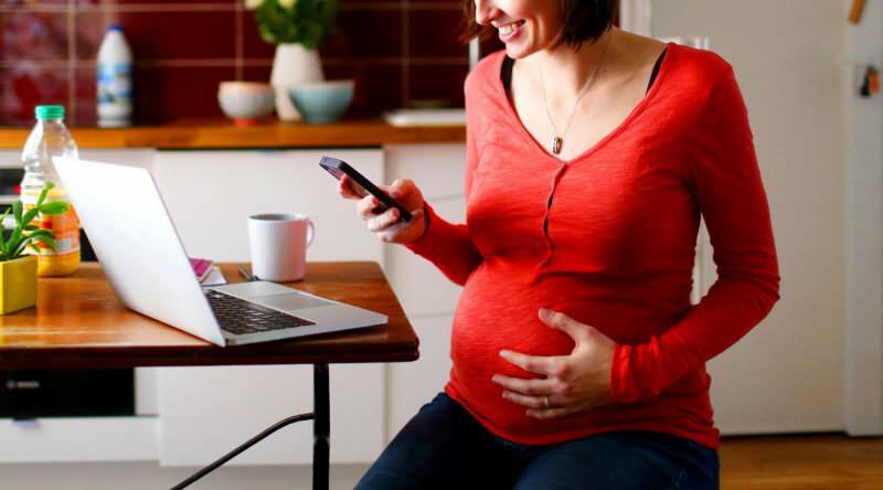 ¿Cuándo comienza la línea umbilical durante el embarazo?