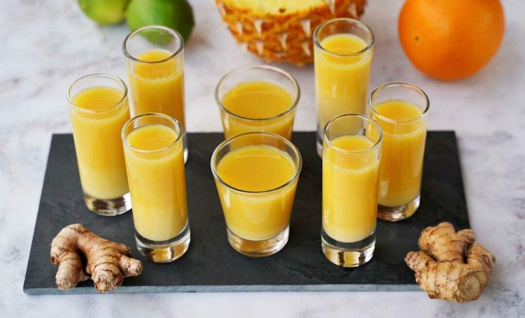 ¡Recetas de shots saludables que embellecen la piel! ¿Qué es Ginger Shot y cómo se hace?