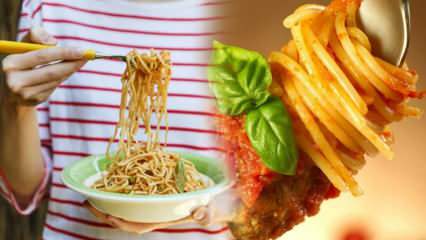 ¿La pasta de tomate pasta aumenta de peso? Receta de pasta saludable y baja en calorías para la cena.
