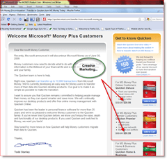Microsoft mata la línea de productos de dinero [groovyNews]