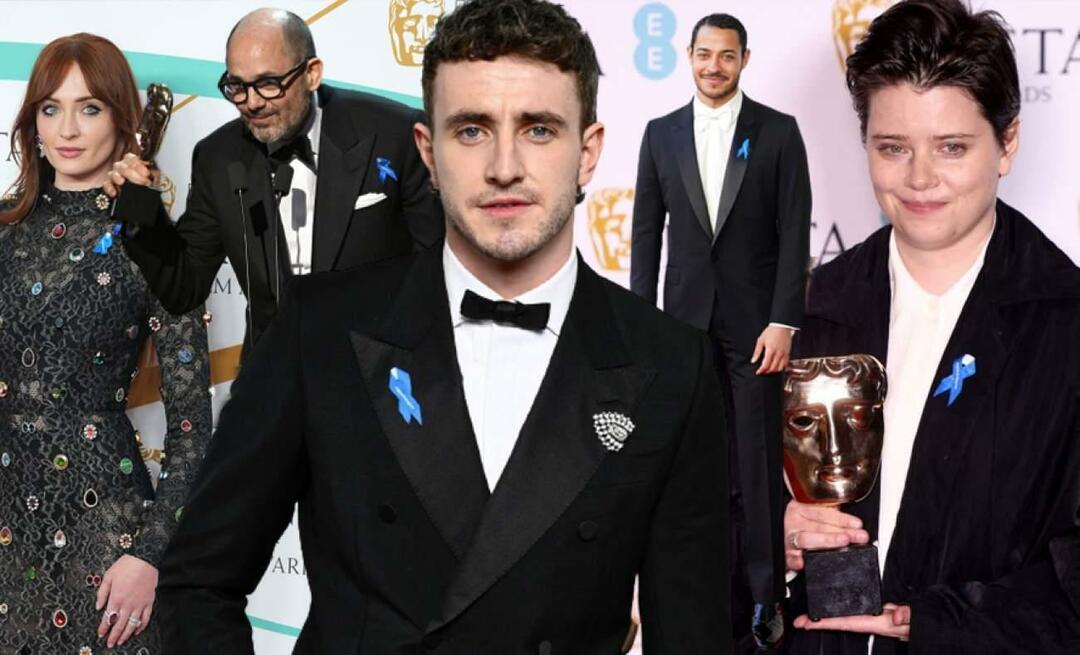 ¡El terremoto en Turquía marcó la ceremonia de entrega de premios BAFTA 2023! Llevaron un lazo azul por solidaridad