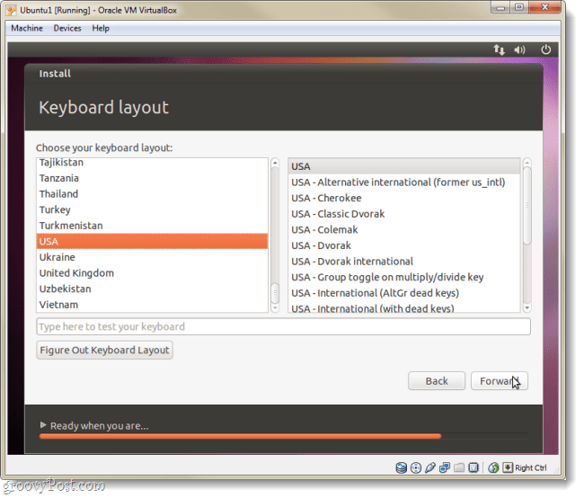 diseño del teclado ubuntu