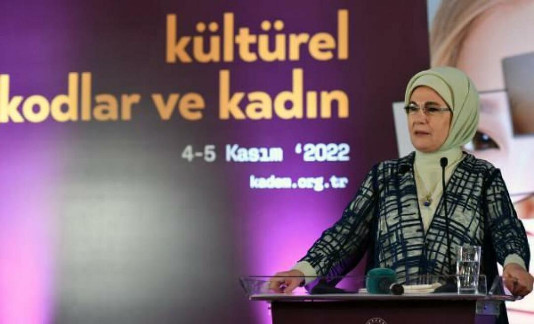 Emine Erdogan es el quinto presidente de KADEM. ¡Tocó temas importantes en la Cumbre Internacional de Mujeres y Justicia!