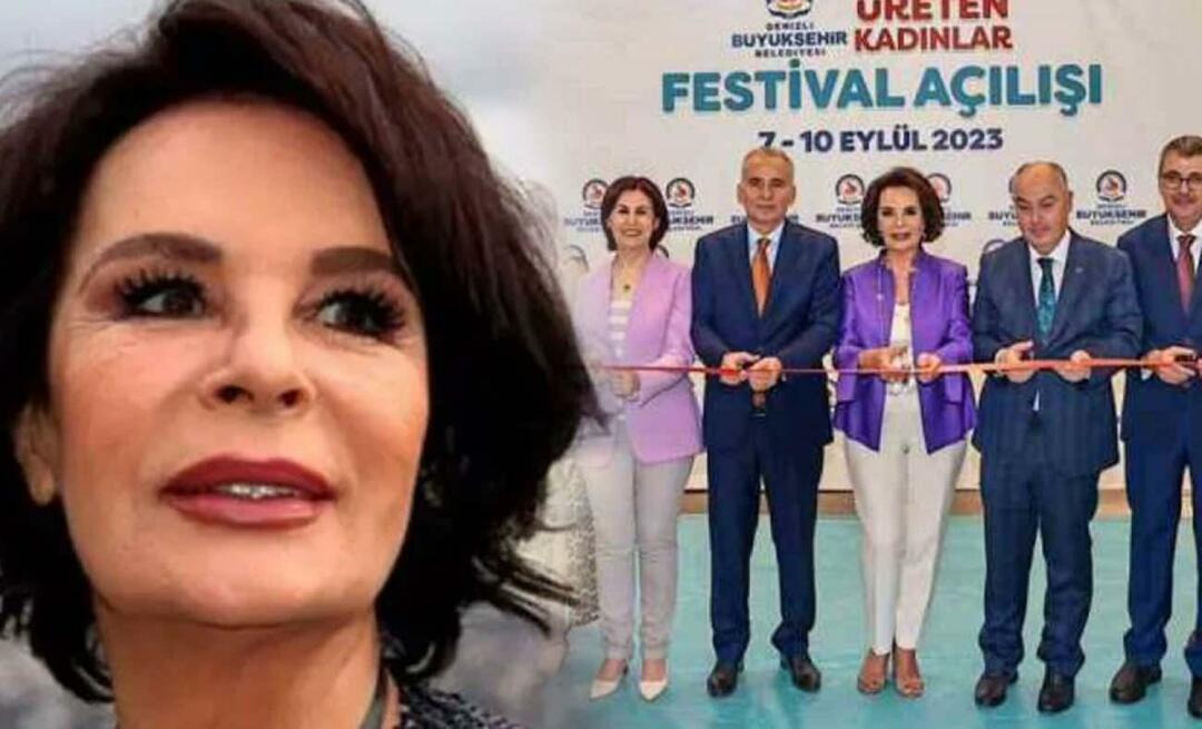 ¡Apertura con Hülya Koçyiğit! En el Festival de Mujeres Productivas del Municipio Metropolitano de Denizli...