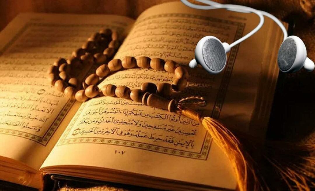¿Se puede escuchar el Corán por televisión, radio o teléfono? ¿Se puede hacer mi hatim con sólo escuchar?