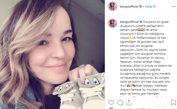 ¡La cantante Bengü anunció que está embarazada!