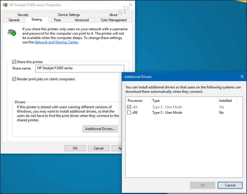 Cómo compartir una impresora en Windows 10