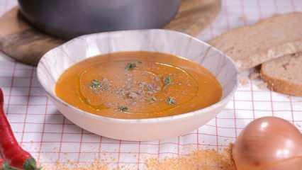 ¿Cómo hacer sopa de tarhana con carne picada? Receta de sopa de tarhana molida curativa y muy sabrosa