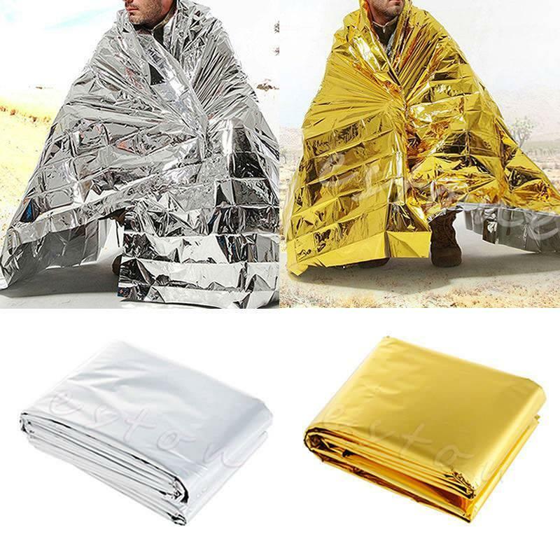 Cuáles son las características de la manta térmica (cubierta de aluminio amarillo)
