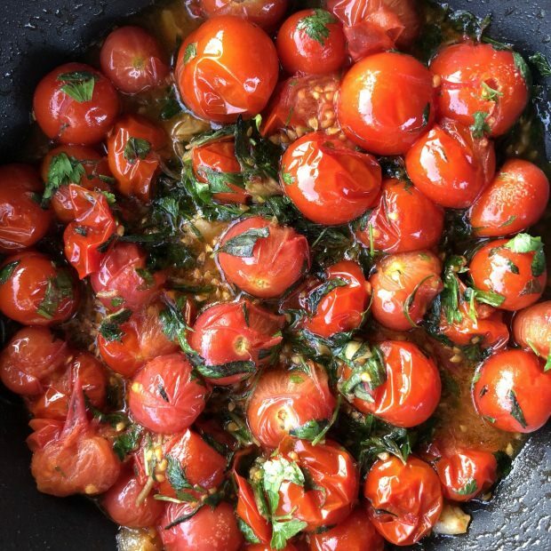 los beneficios de los tomates cocidos