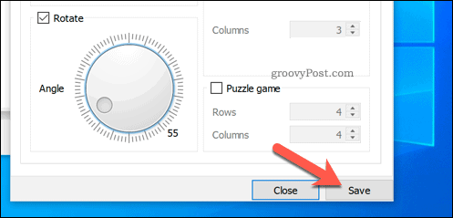Guardar rotaciones en VLC en Windows
