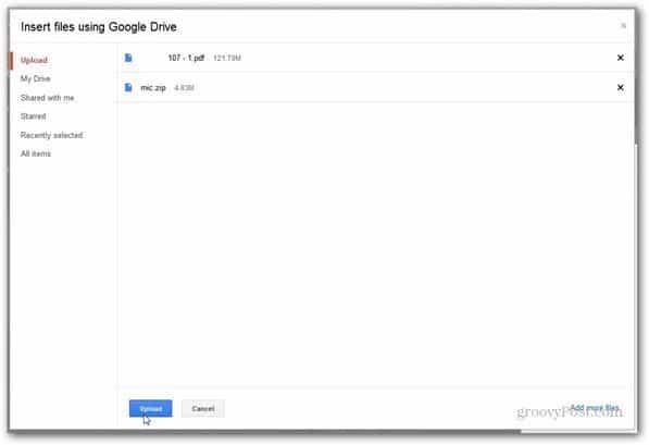 Cómo adjuntar archivos de Gmail hasta 10 GB