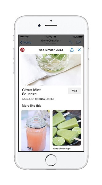 La nueva extensión de chat de Pinterest para Messenger hace que compartir Pines sea más rápido y fácil que nunca.