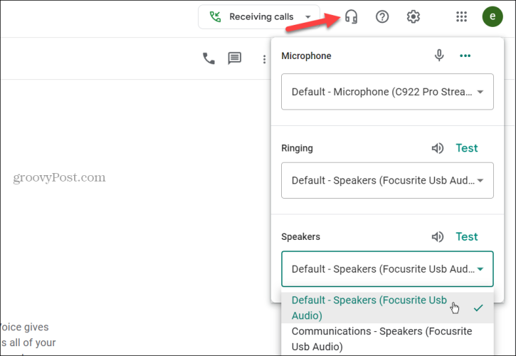 Utilice Google Voice para realizar llamadas desde una computadora