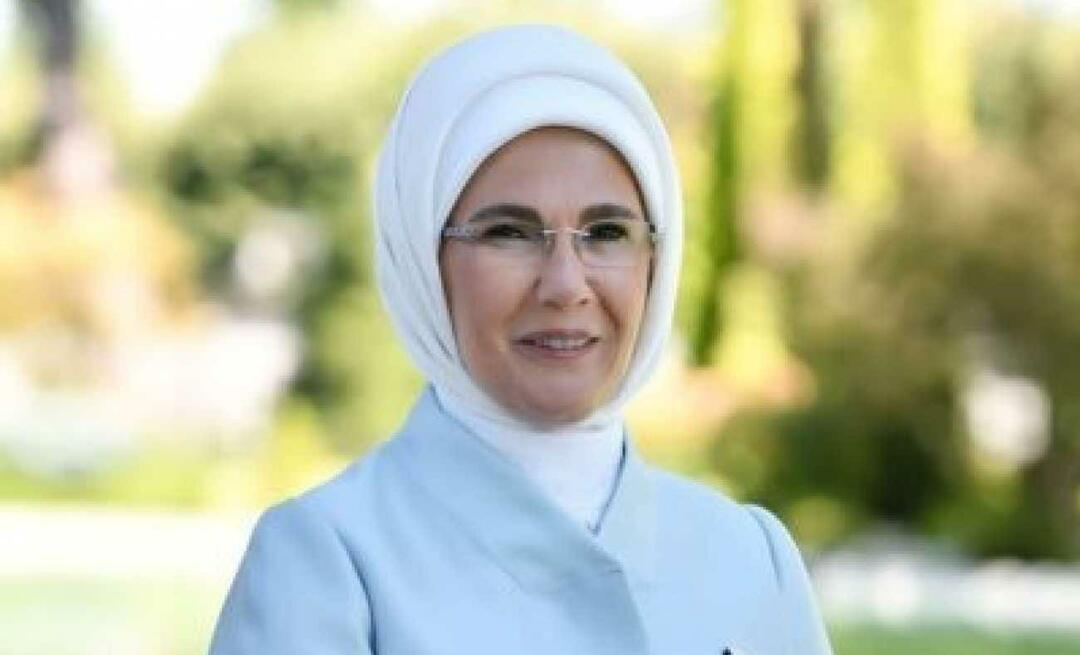 ¡La Primera Dama Erdoğan anunció hogares para niños! 