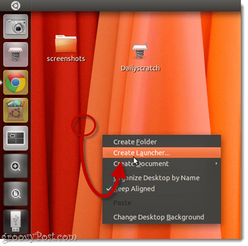 crear lanzadores en Ubuntu