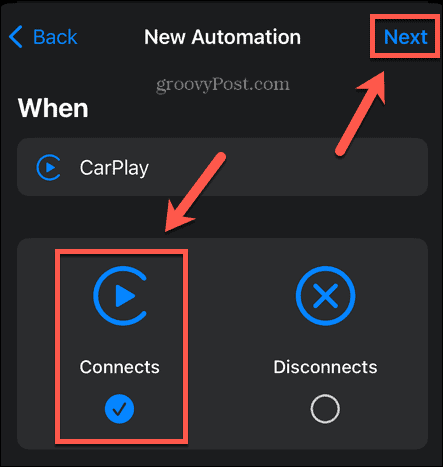 accesos directos carplay conecta
