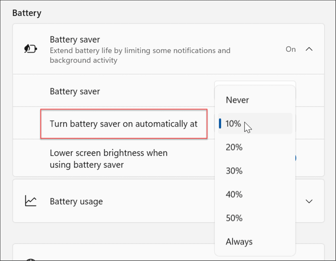 mejorar la duración de la batería en Windows 11