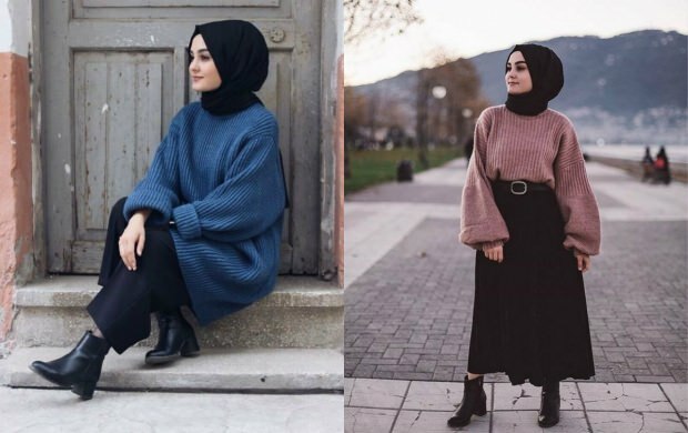 manga hijab sandía