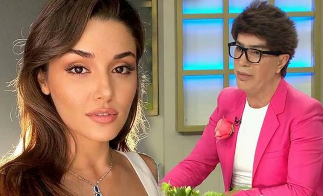 ¡La confesión de Hande Erçel de Yılmaz Morgül! "Casarse con ella..."