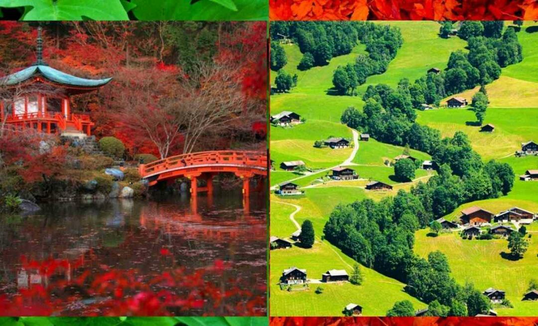 ¿Qué países visitar en otoño? ¿Dónde están los lugares para ir al extranjero en otoño?