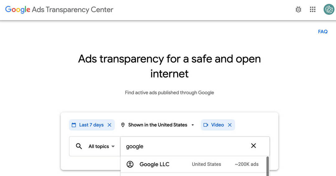 Cómo investigar a tu competencia con Google Ads Transparency Center: Social Media Examiner