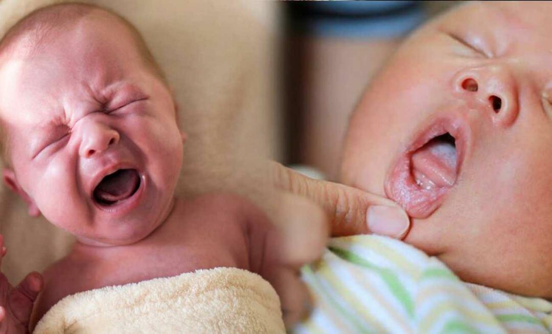 ¿Cuándo descubren los bebés su lenguaje? ¿Es normal que los bebés saquen la lengua?