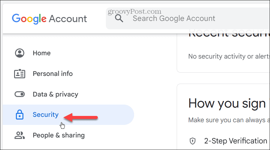 Clave de acceso para su cuenta de Google