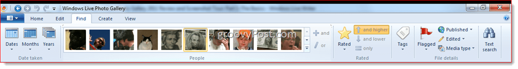Windows Live Photo Gallery 2011 Revisión y recorrido de captura de pantalla: Importación, etiquetado y clasificación {Series}