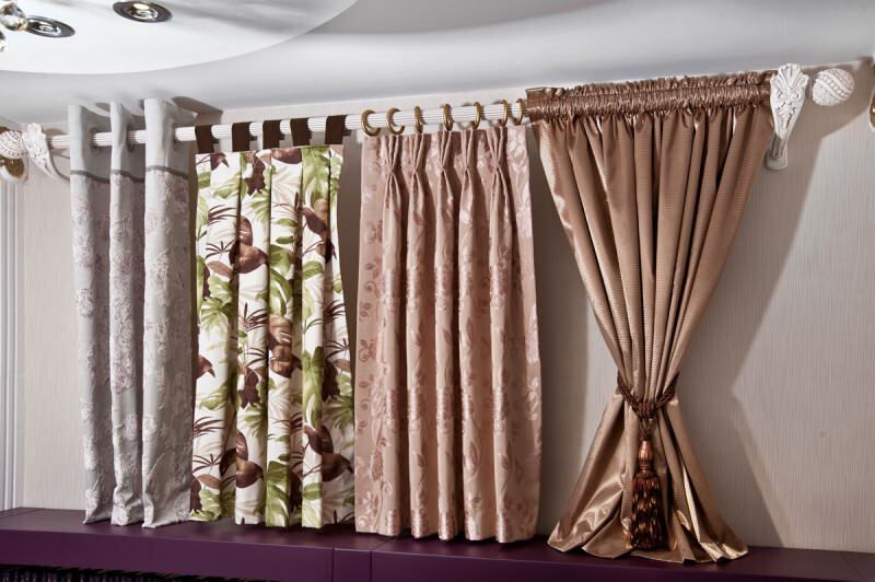Sugerencias de decoración del hogar con cortinas rústicas