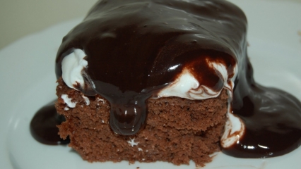 ¿Cómo hacer el pastel de llanto más fácil? Receta de pastel llorón con deliciosa salsa de chocolate