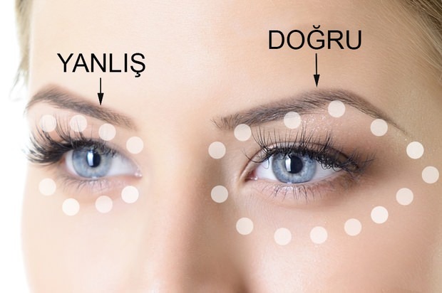 ¿Cómo se debe aplicar la crema para los ojos?