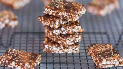 ¿Cómo hacer galletas saladas de trigo sarraceno que enloquecen el paladar? Receta de hojaldre de trigo sarraceno y chocolate